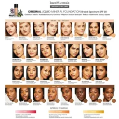 Discount Original Liquid Mineral Foundation Spf 20 Bases De Maquillaje