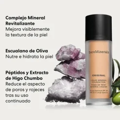 Discount Original Liquid Mineral Foundation Spf 20 Bases De Maquillaje