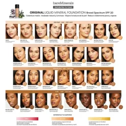 Discount Original Liquid Mineral Foundation Spf 20 Bases De Maquillaje