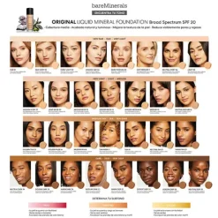 Discount Original Liquid Mineral Foundation Spf 20 Bases De Maquillaje