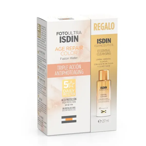 New Pack Age Repair Color Spf50 + Mini Cleansing Oil Facial