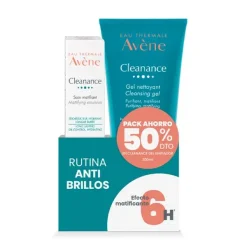 Clearance AVENE Pack Día Cleanance Matificante+Gel