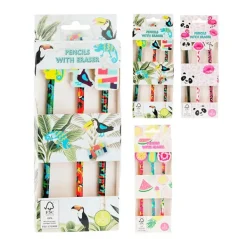 Clearance KOOPMAN Pencils With Eraser