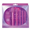 Hot Pink Attitude Makeup Palette & Mini Brush Set Brochas Y Pinceles