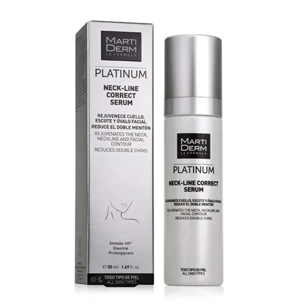 Clearance MARTIDERM Platinum Neck-Line Correct Serum