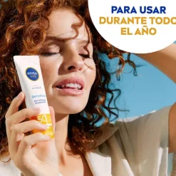 New NIVEA Protección Facial Sensitive Spf 50
