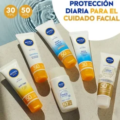 New NIVEA Protección Facial Sensitive Spf 50