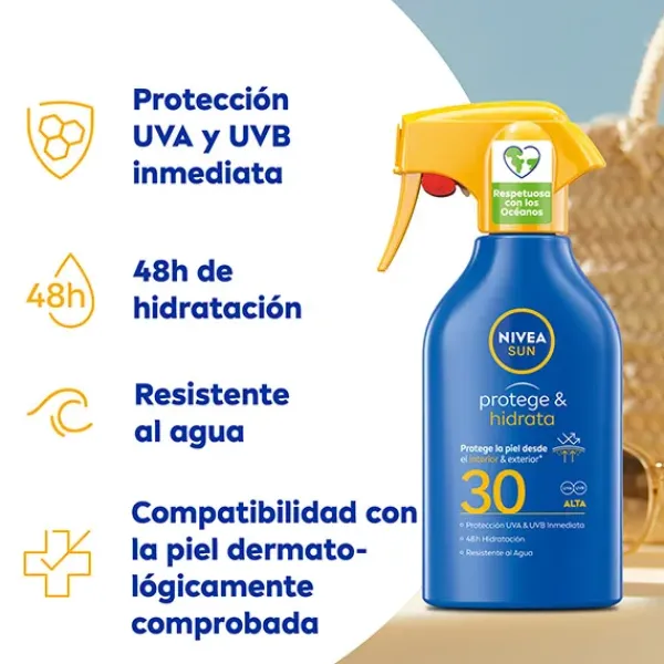 Discount NIVEA Protege & Hidrata Leche Solar Spf 30