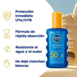 Protege & Refresca Spray Solar Spf 50*NIVEA Clearance