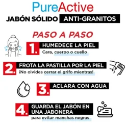 Discount Pure Active Jabón Sólido Carbón Limpieza