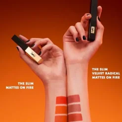 Rouge Pur Couture The Slim Velvet Radical Labial Mate*YVES SAINT LAURENT Hot