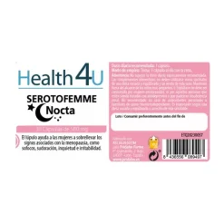 Hot Serotofemme Nocta Complementos Alimenticios
