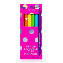 Outlet Set De 6 Dobles Subrayadores Escritura