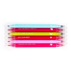 New BACK 2 SCHOOL Set De 6 Dobles Subrayadores