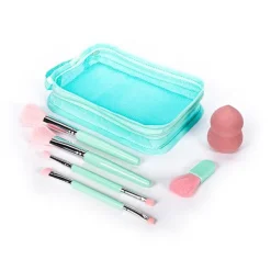 Hot Set Make Up Brush Travel Brochas Y Pinceles