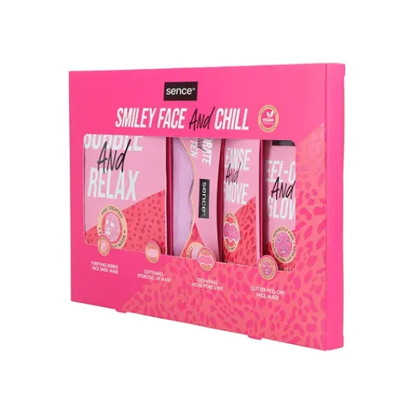 Set Smiley Face And Chill Hidratación