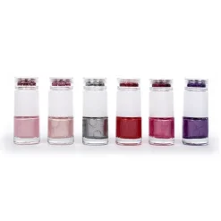 New TRI-COASTAL Simple Pleasure Nail Polish With Nail Glitter