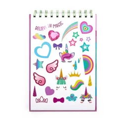 Online BIG DREAM COLLECTION Skecth Book With 25 Stickers