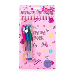 Outlet BIG DREAM COLLECTION Skecth Book With 25 Stickers