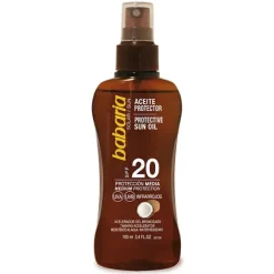 New BABARIA Solar Sun Aceite Protector Spf 20