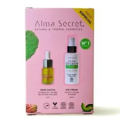 Special Pack Eye Cream & Mini Rose Cactus Facial Oil*ALMA SECRET