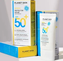 Spf 50+ Calmante Y Antiedad*PLANET SKIN Hot