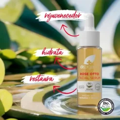 Online DR. ORGANIC Sérum facial antiedad natural de Rose Otto