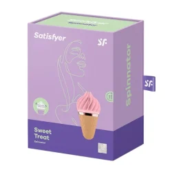 Clearance SATISFYER Sweet Treat Pink/Brown