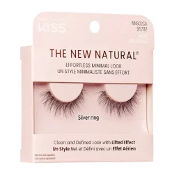 Clearance The New Natural Silver Ring Pestañas Postizas