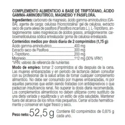 Triptófano Con Gaba + Pasiflora Y Magnesio Complementos Alimenticios