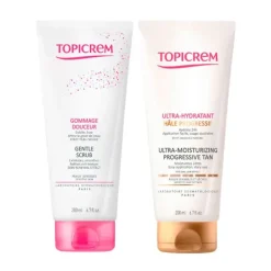 Discount TOPICREM Ultra-Hidratante Bronceado Progresivo + Exfoliante