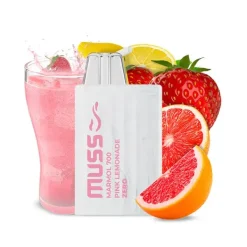 Sale MUSS VAPER Vapeador Pink Lemonade Zero