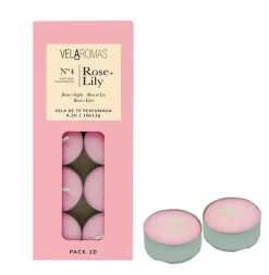 Sale VELAROMAS Vela té Rose & Lily