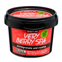 Hot BEAUTY JAR Very Berry Spa Face And Lips Peeling