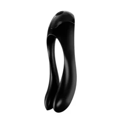 Clearance Vibrador De Dedo Candy Cane Negro Sex Shop