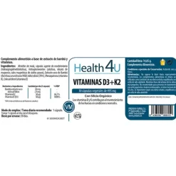 Online H4U Vitaminas D3 + k2